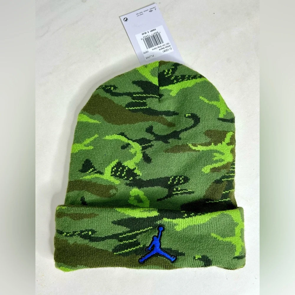 NEW Florida Gators Jordan Military Beanie -  Cuffed Knit Hat - Camo - One Size